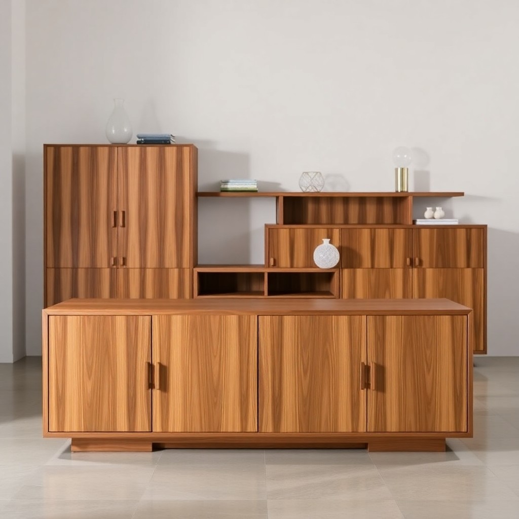 Diseño de muebles modernos minimalistas